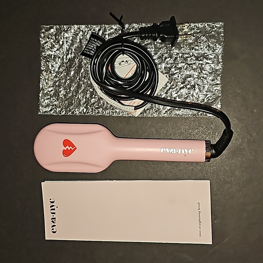 Eva Nyc Mini Healthy Heat Thermal Straightening Brush